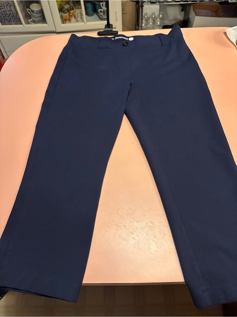Betabrand Navy Pants
